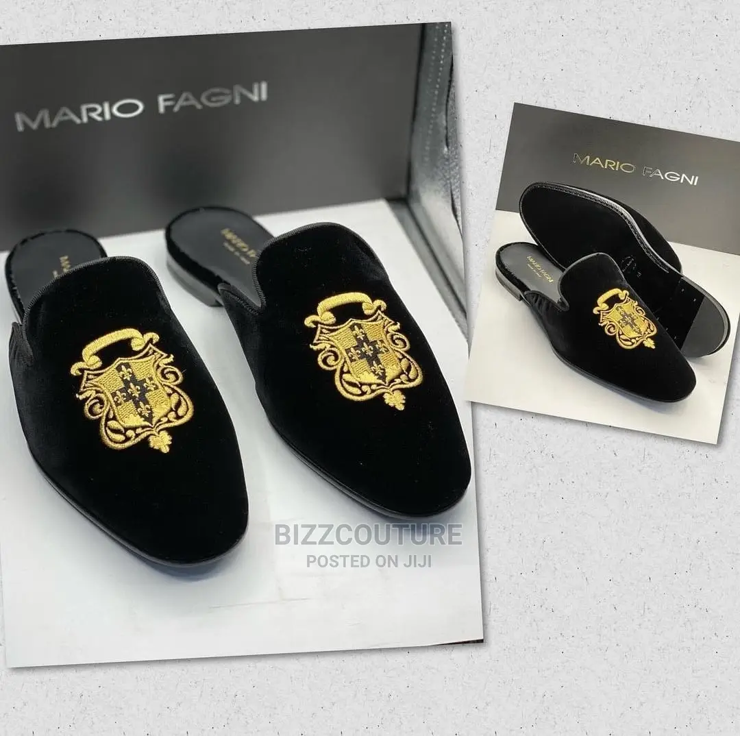 Original Italian MARIO FAGIN Half Shoes Available in Store