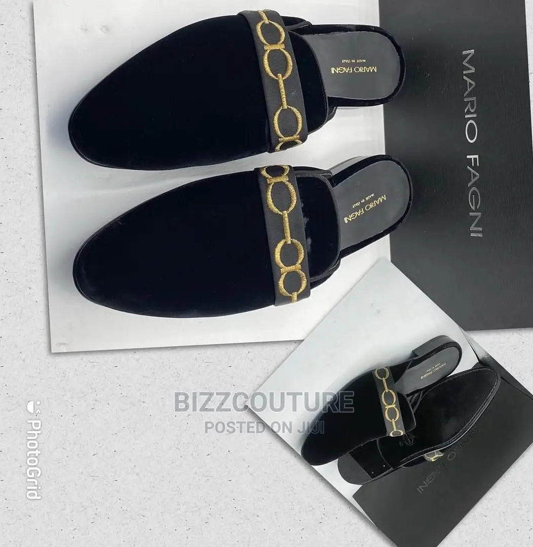 Original Italian MARIO FAGNI Half Shoes Available in Store