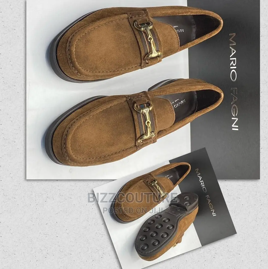 Original Italian MARIO FAGNI Loafers Available in Store