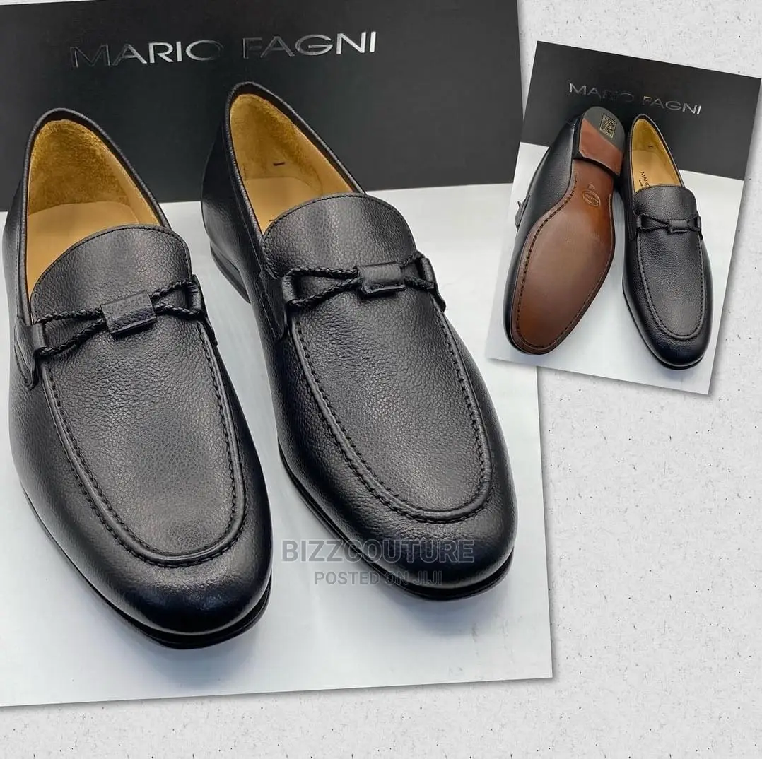 Original Italian MARIO FAGNI Loafers Available in Store