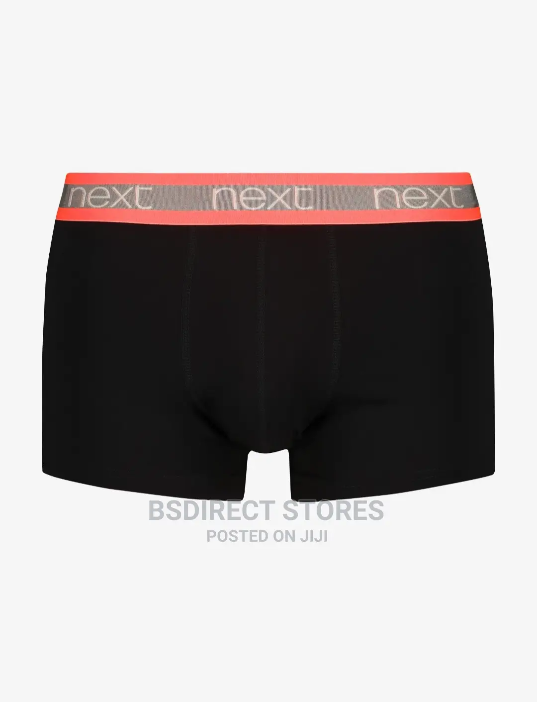 NEXT Black Colour Waistband Hipsters Luxury Boxers Pack of 4