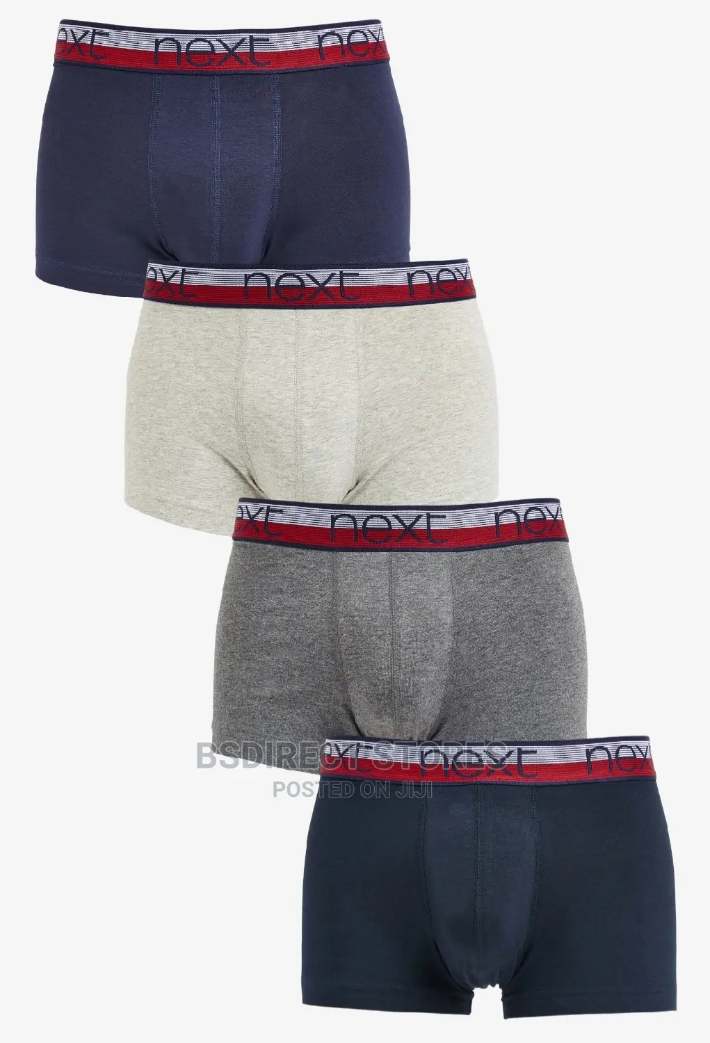 NEXT Multi Colour Hipster Luxury Men Cotton Boxers Pack Of 4