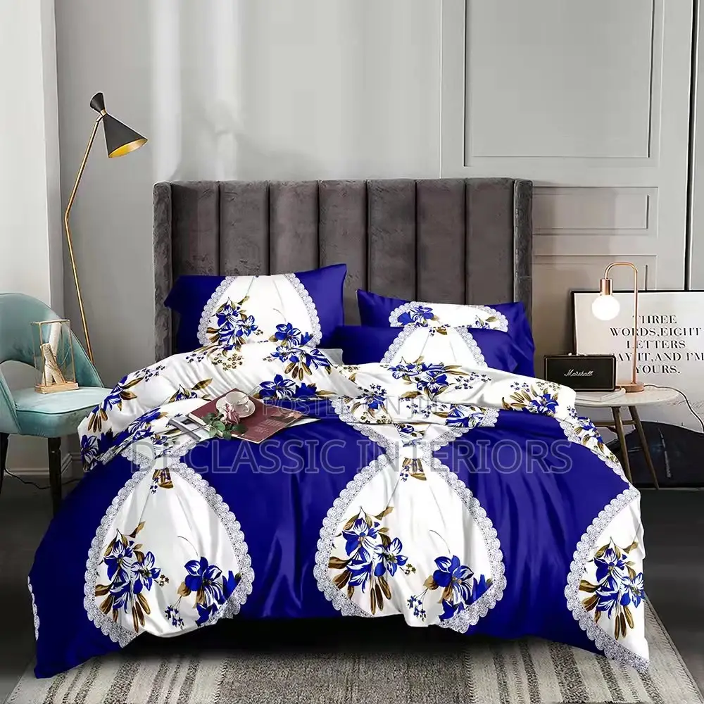Quality and Fluffy Duvet With Bedsheet and 4 Pillowcase