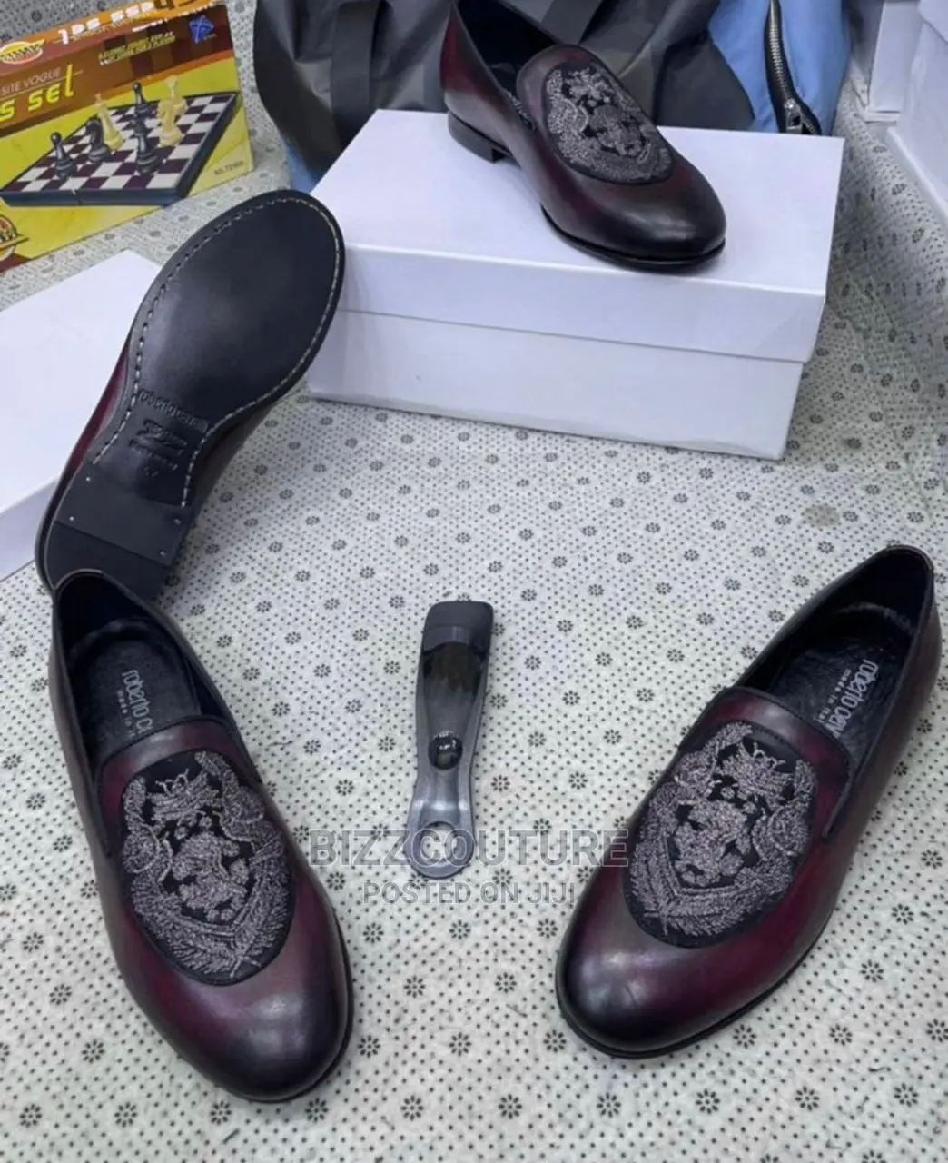 Original Italian ROBERTO CAVALLI Loafers Available in Store