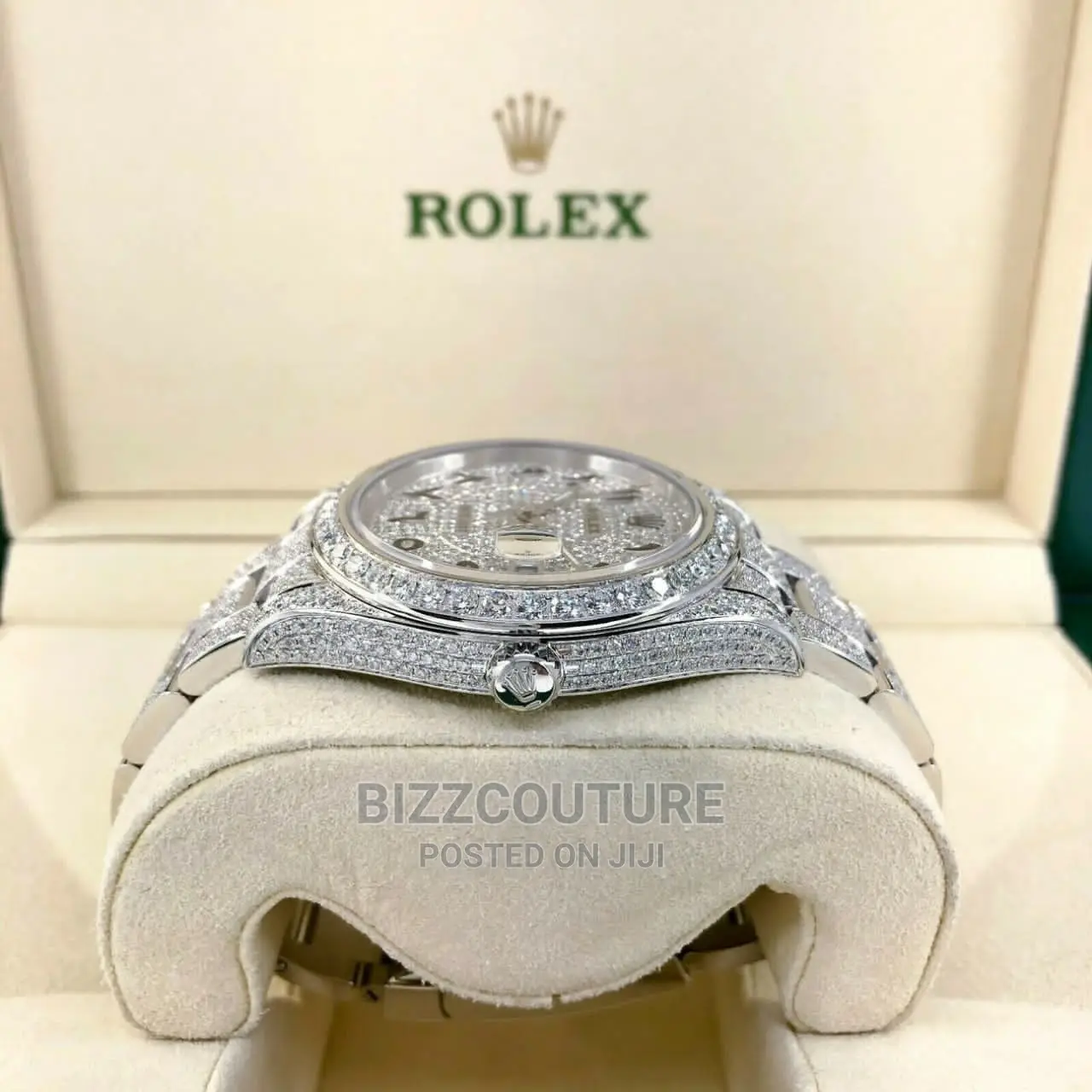 Original ROLEX Date-Just II 41MM Iced Out Available in Store