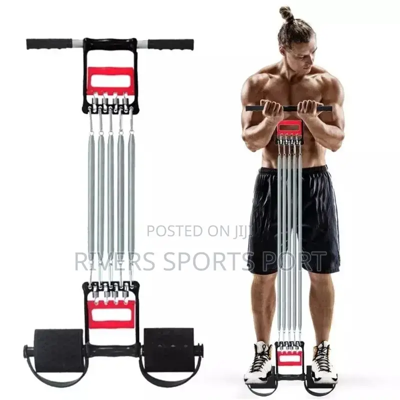 3 in 1 Home Chest Expander Fitness Equipment Tummy Trimmer