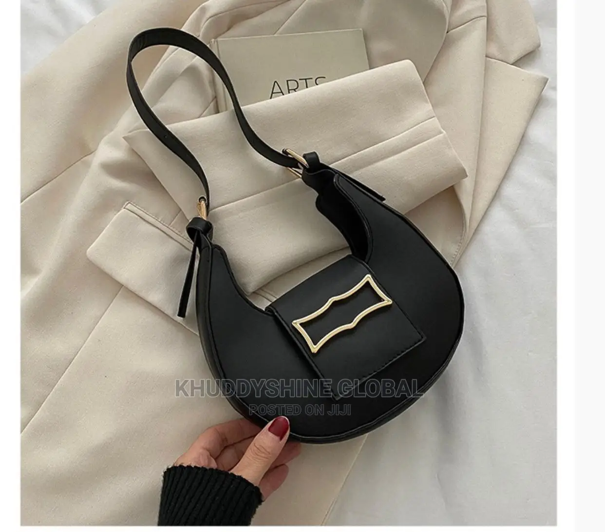 Black Shadow Sling Bags