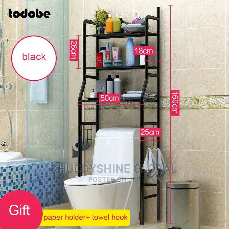 Metal Toilet Storage Rack
