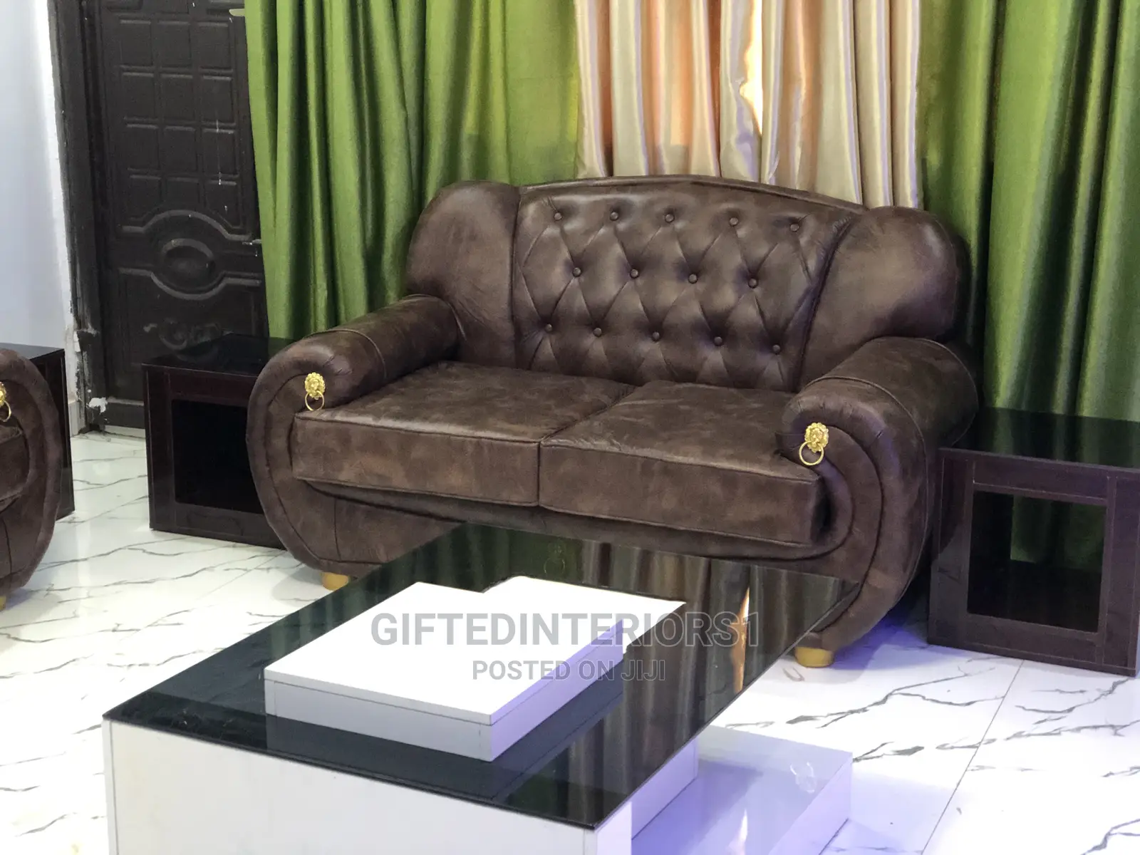 1 Set Turkish Design Luxury Sofa + 2 Accent Singles