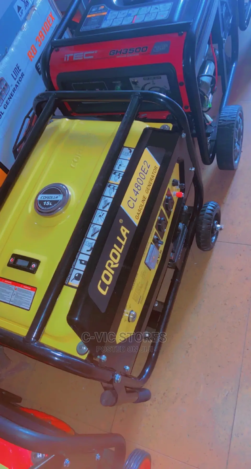 Corolla 4.5kva Key Start Generator Cl4800e2