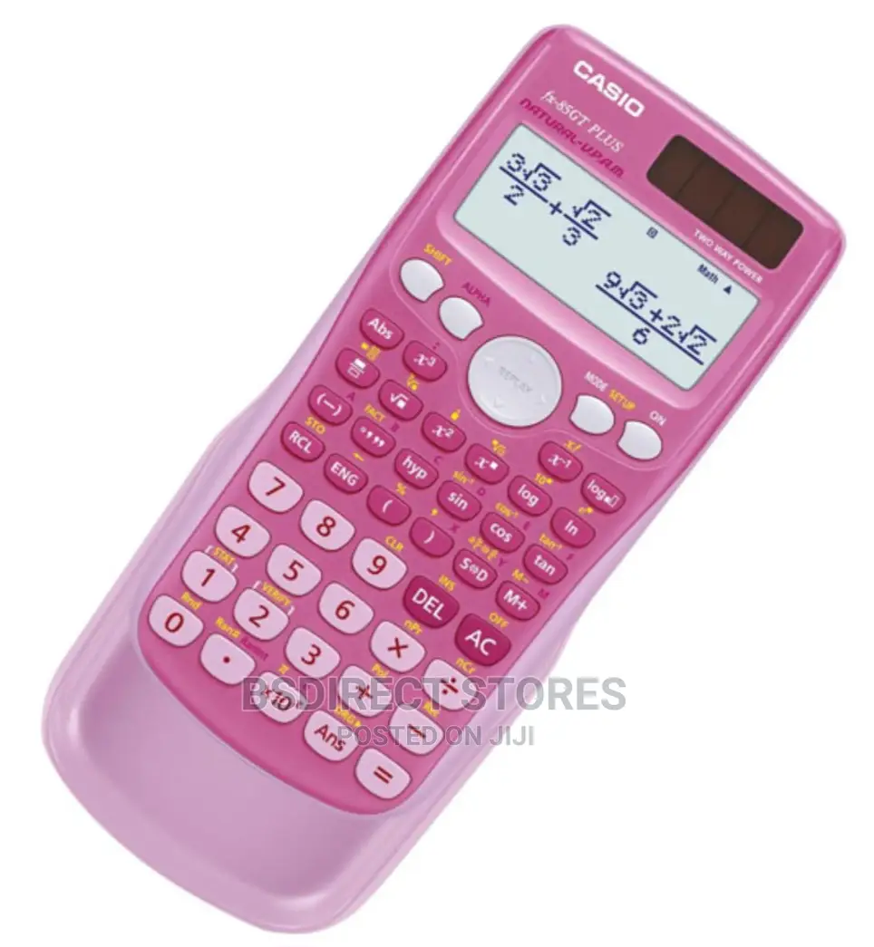 Casio FX-83GTX PLUS Super School Scientific Calculator Pink