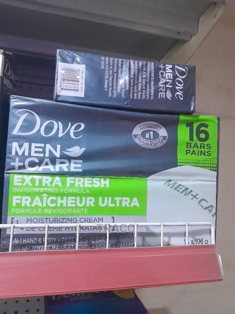Dove Men + Care Extra Fresh Bar, 16 X 106 G