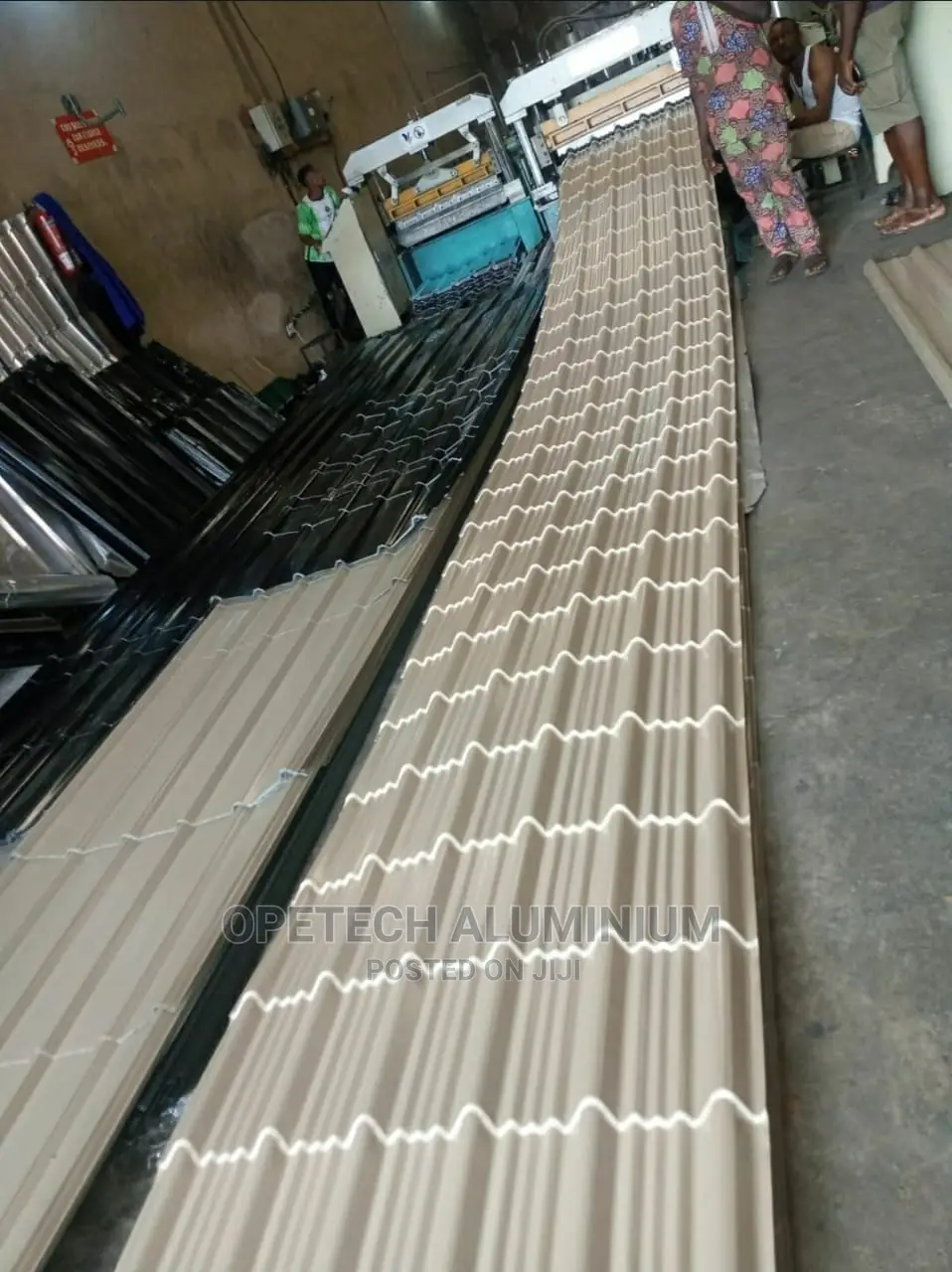 Step Ties 0.55 and Metrocopol Aluminium Roofing Sheet