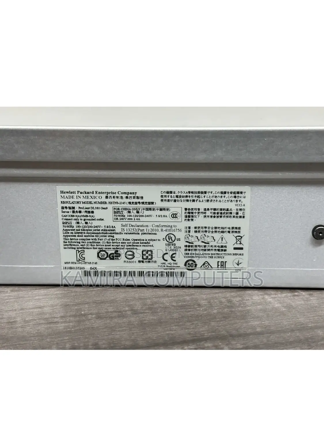 Server HP ProLiant DL380 Gen9 64GB Intel Xeon SSHD+SSD 2T