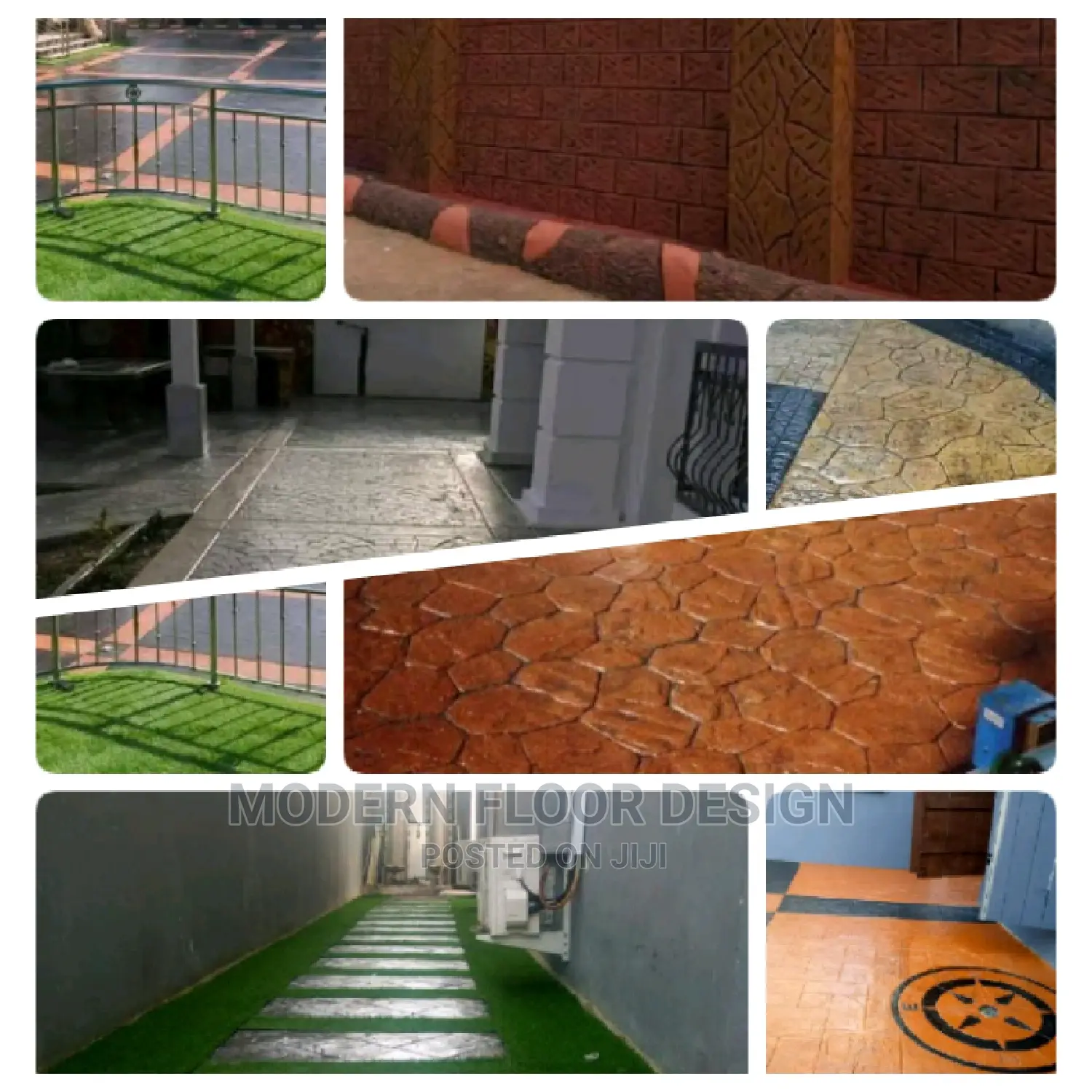 Looks Spring Stamps Floor