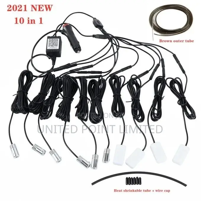 10 in 1 Car Atmospheric Interior Light