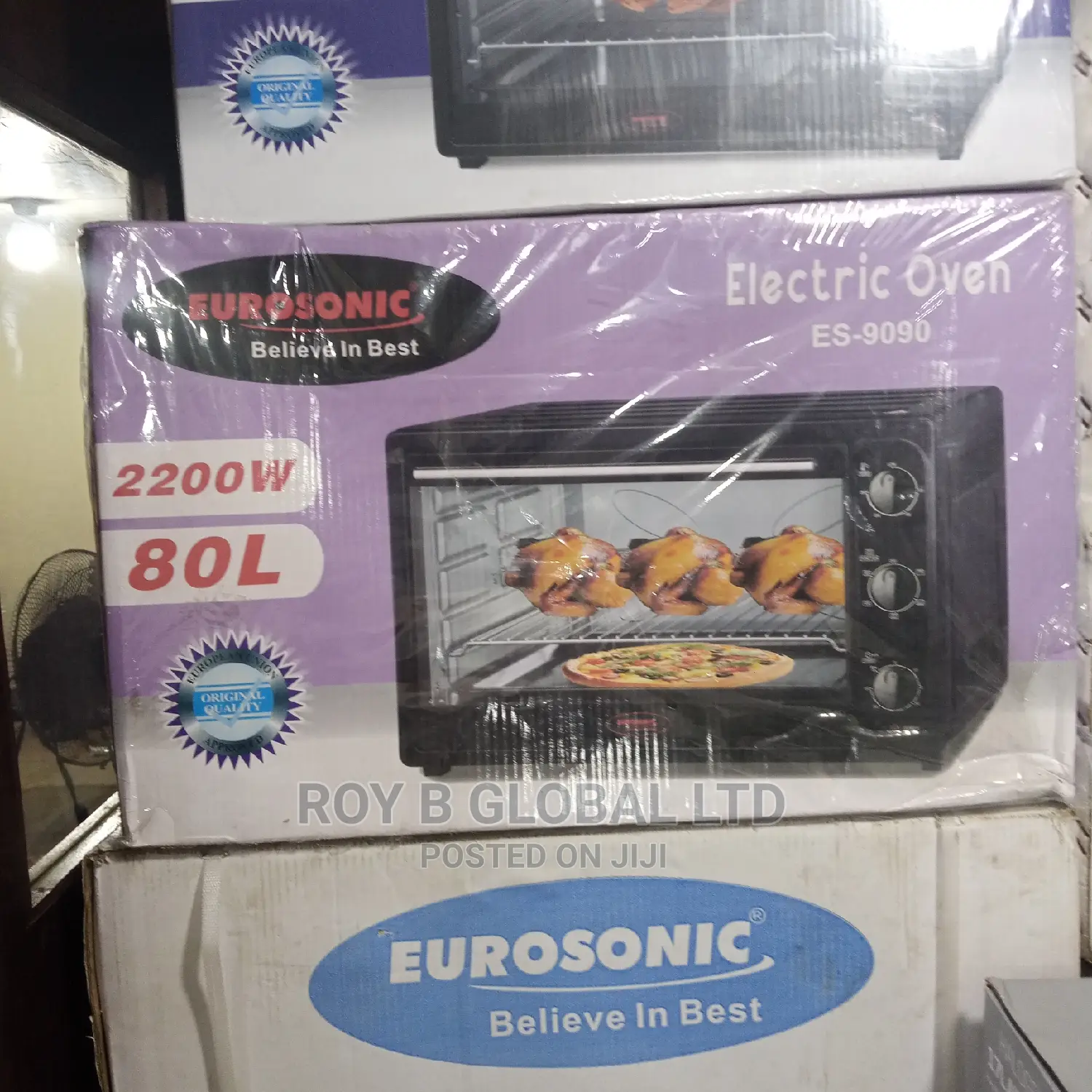 80L Electric Oven