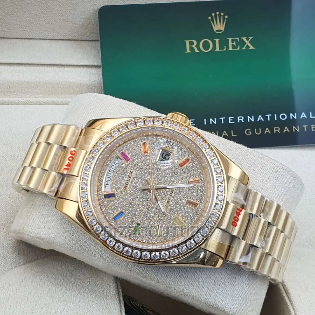 Original ROLEX Grade AAA DAY-DATE Steel Available in Store