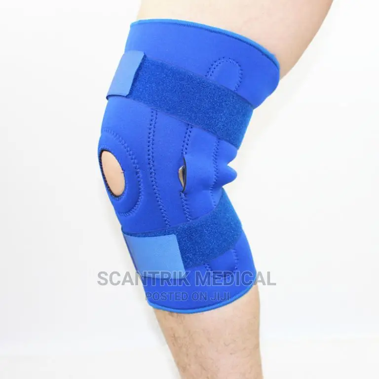Neoprene Knee Stabilizer Wrap With Hinged Bar