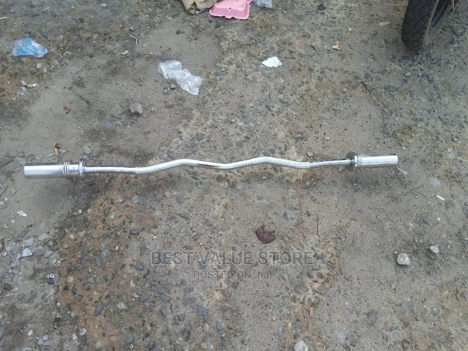 Olympic Zigzag Barbell 4ft