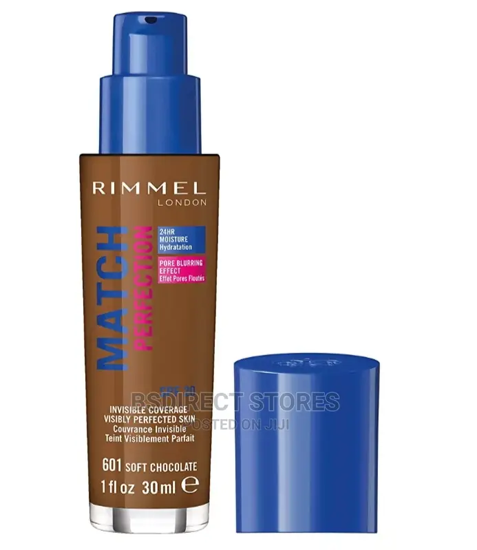 Rimmel London Match Perfection Foundation 601 Soft Chocolate