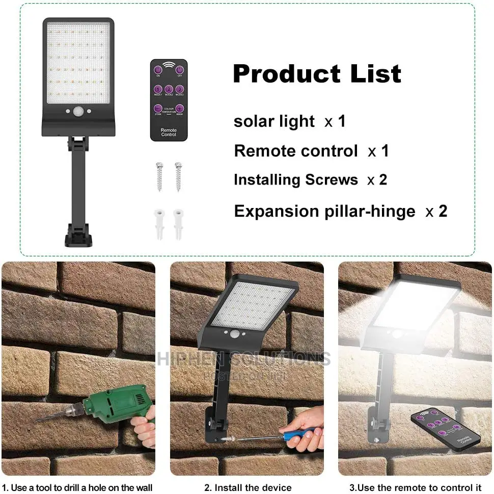 Durable 100W Solar System Lightin Apo