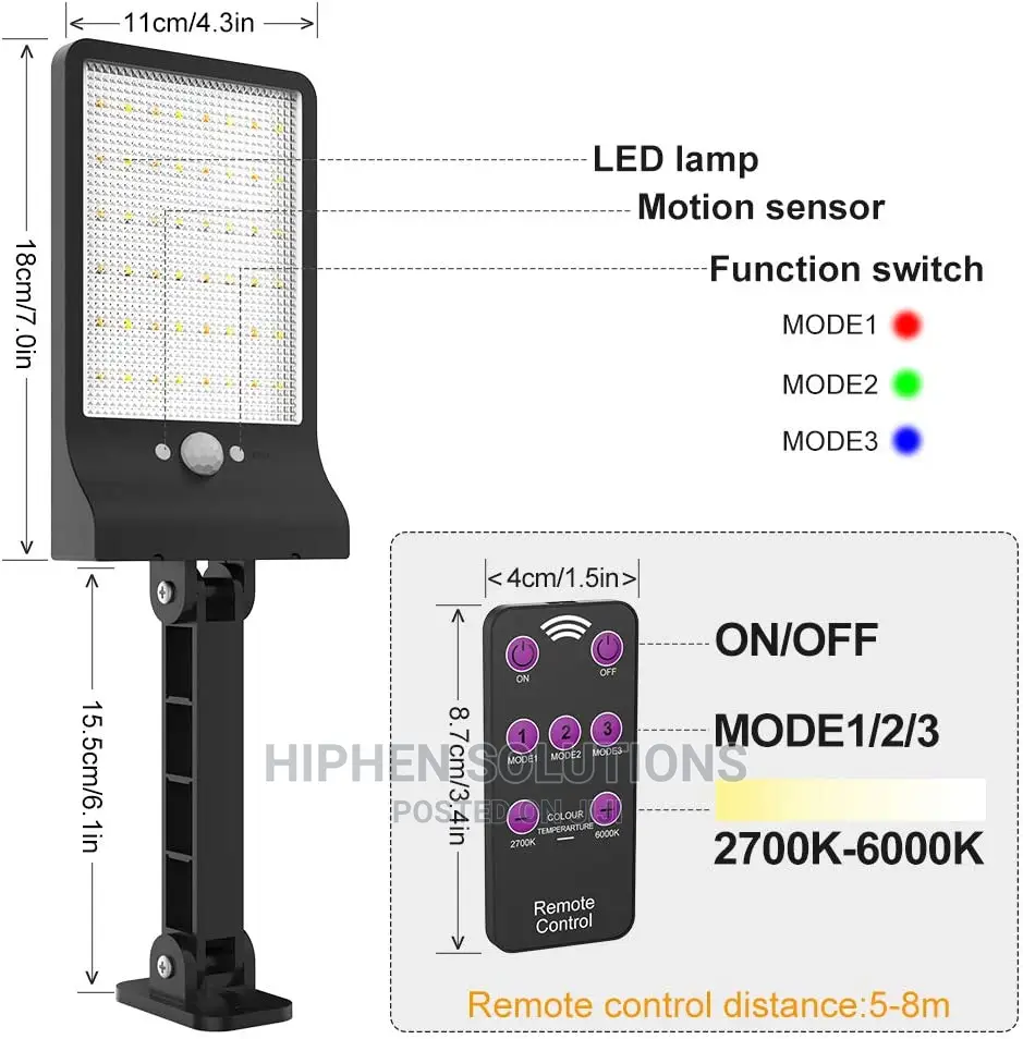 100W Waterproof Solar Street Light in Apo