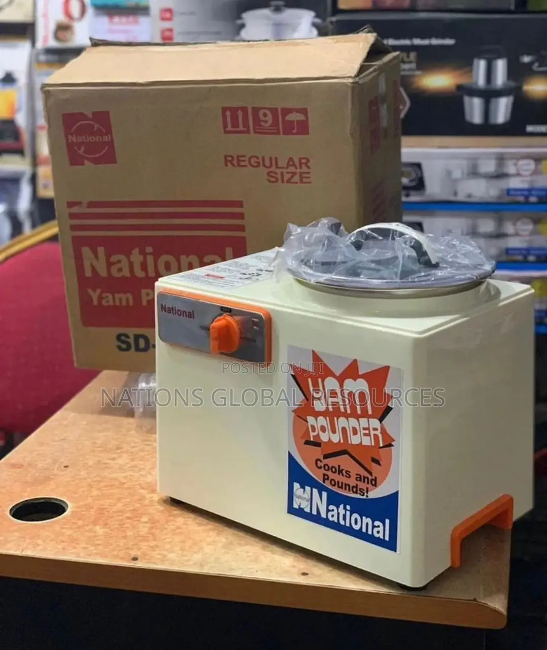Yam Cooker and Powder