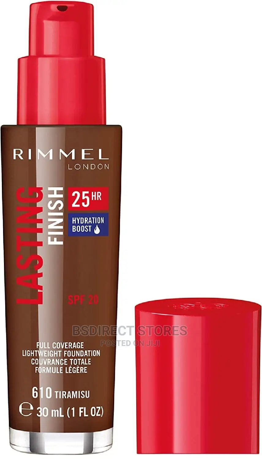 Rimmel London 610 Tiramisu Lasting Finish Foundation 30ml
