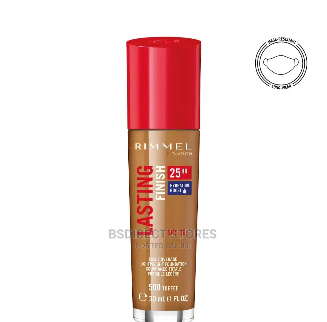 Rimmel London 500 Toffee Lasting Finish Foundation 30ml