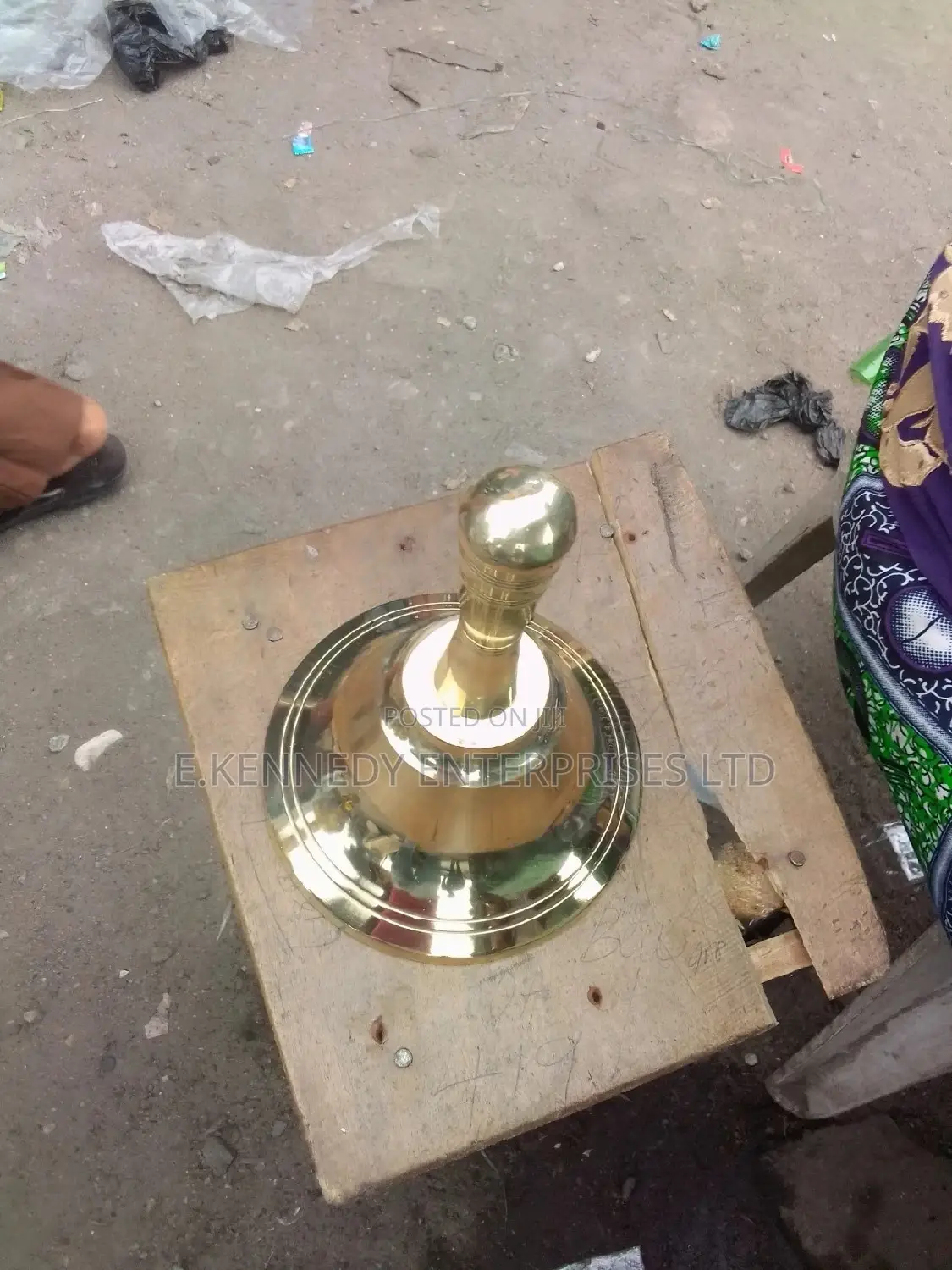 50mm Solid Brass Assembly School Bell
