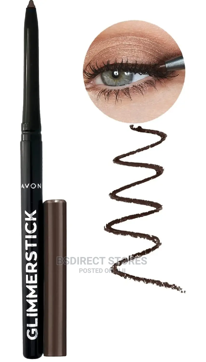 Avon True Colour Glimmersticks Cosmic Brown Eyeliner