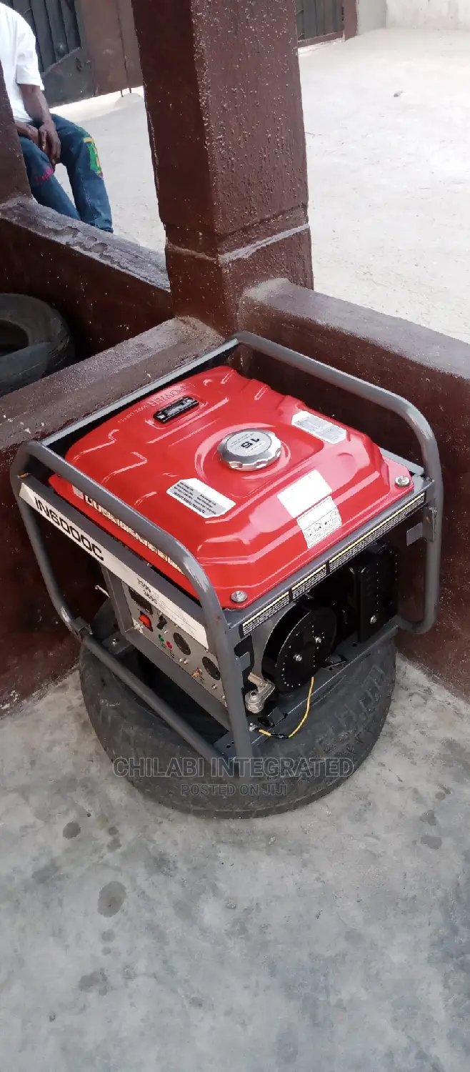 1 Month Old ALMOST NEW 4KVA IPOWER IN6000C Copper Generator