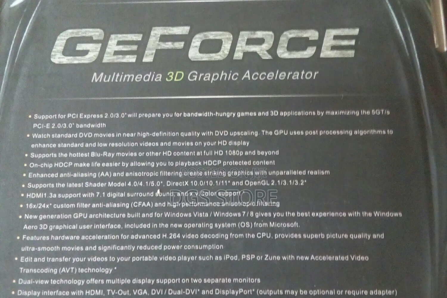 Afox Geforce Gt610 2gb Graphics Card for Desktop Low Profile