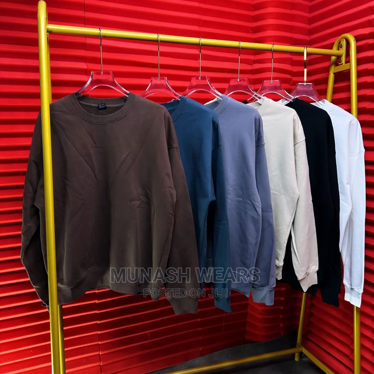 Men Luxury Plain Swirtshirt
