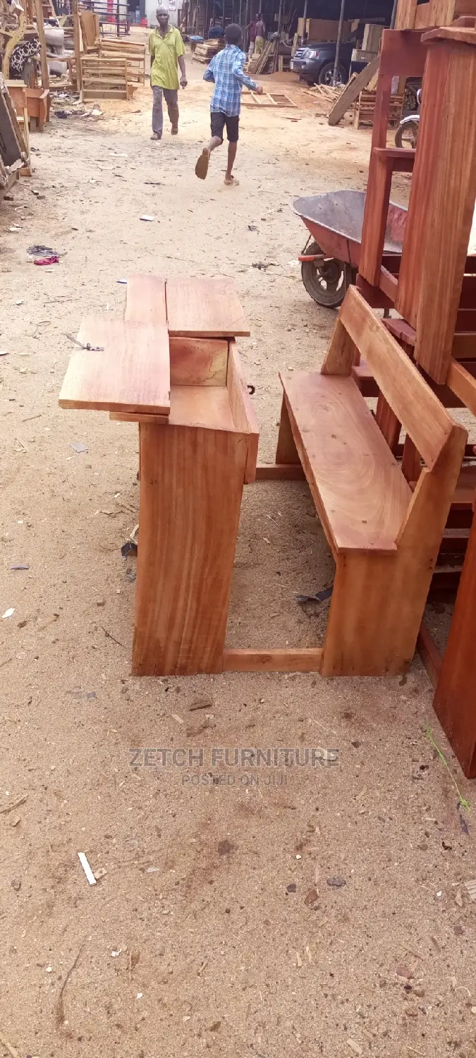 Double Seater Students Chair