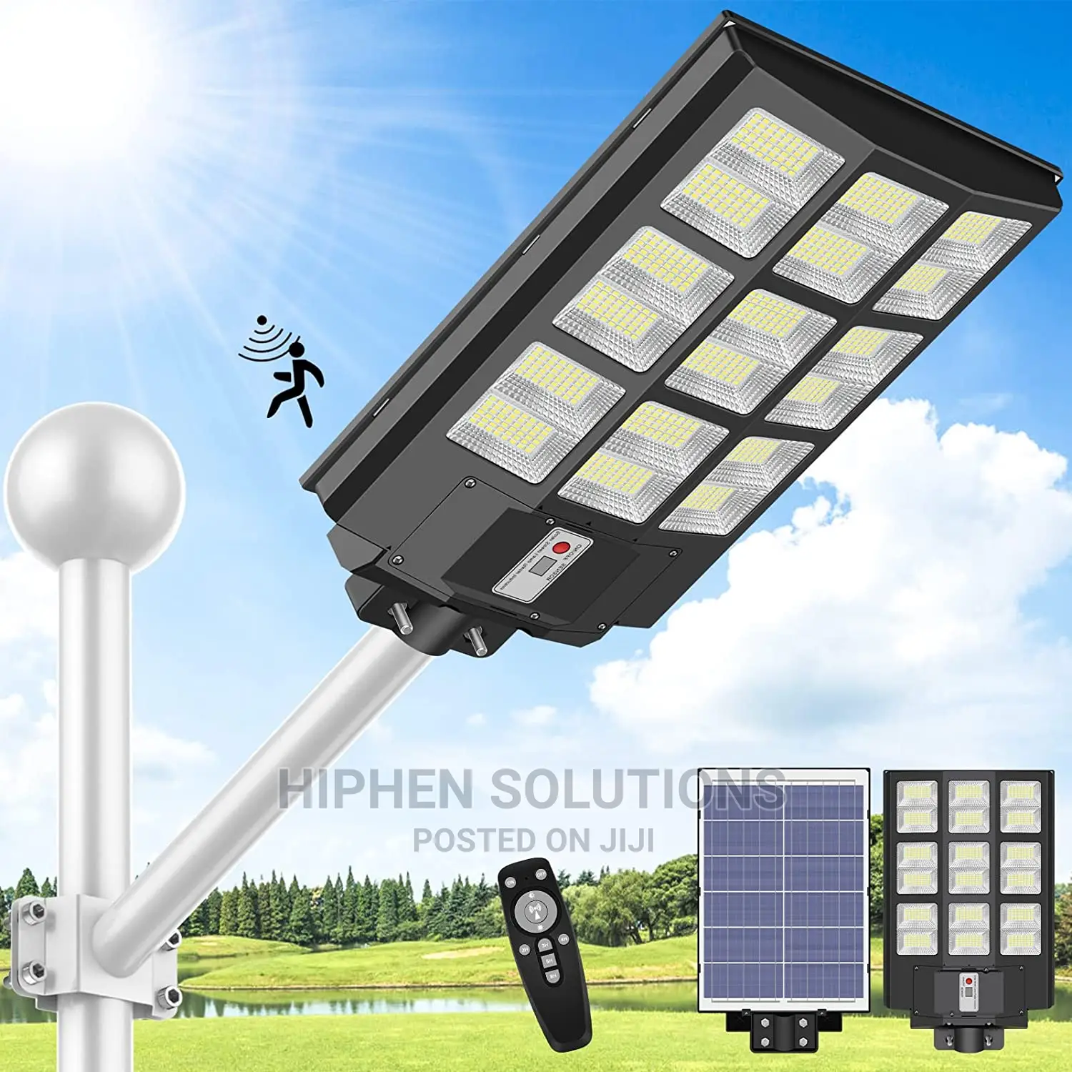 800W Solar Street Flood Light