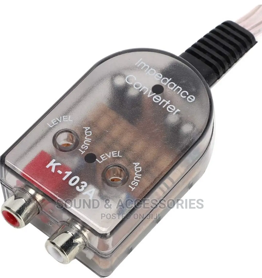 Audio Impedance Converter (Hi-Low)