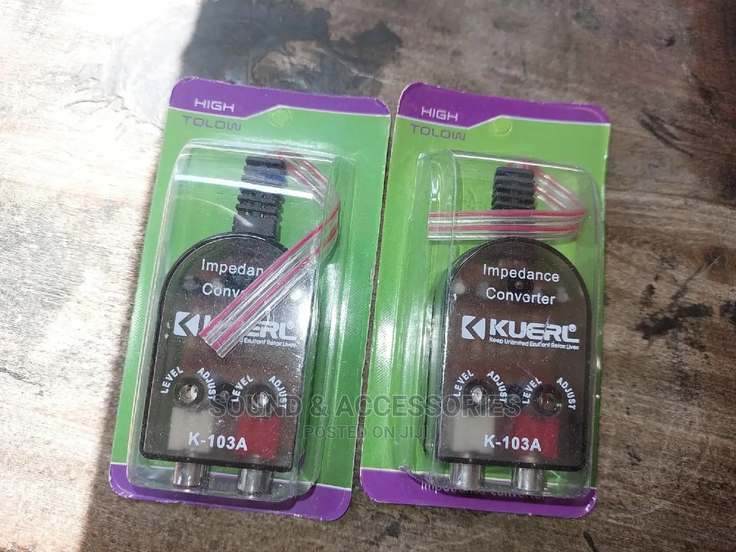 Audio Impedance Converter (Hi-Low)