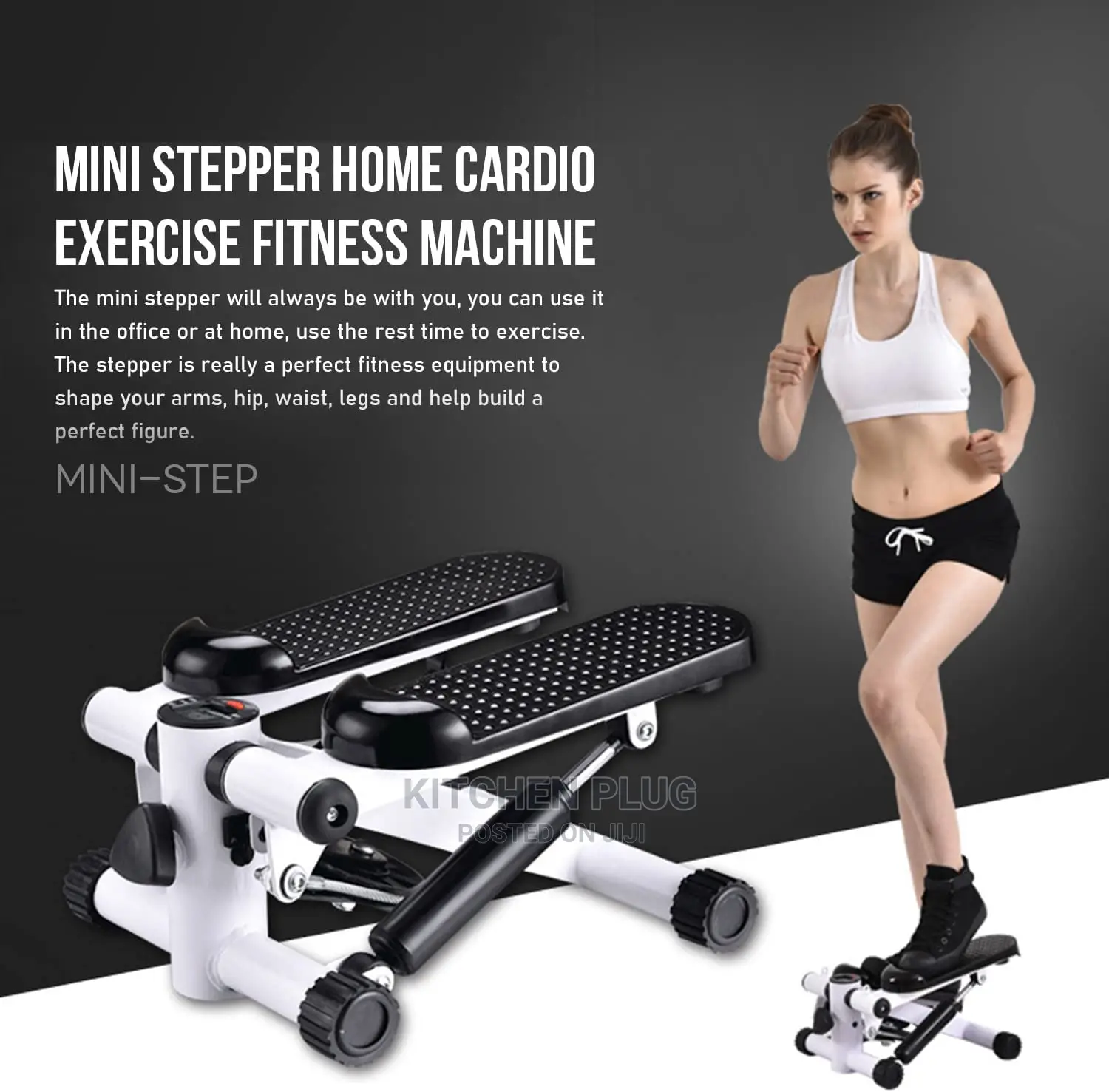 Mini Stepper Home Exercise Machine - Fitness Cardio