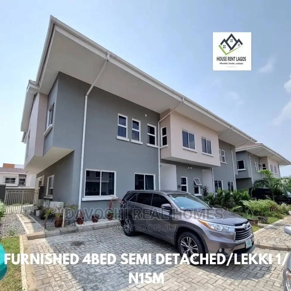 Furnished 4bdrm House in Lekki Phase One for Rent