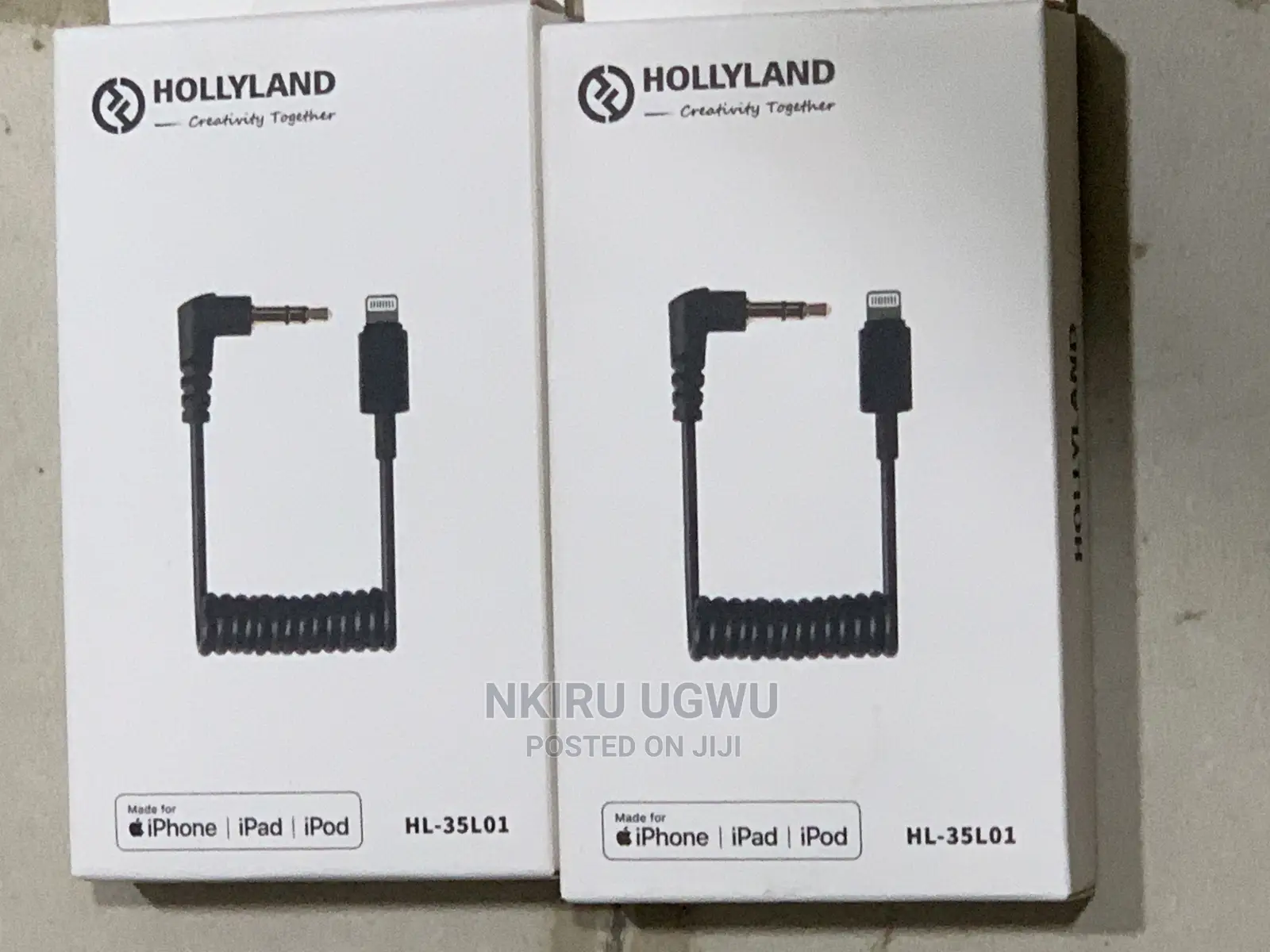 Hollyland Lightning to Aux Cable