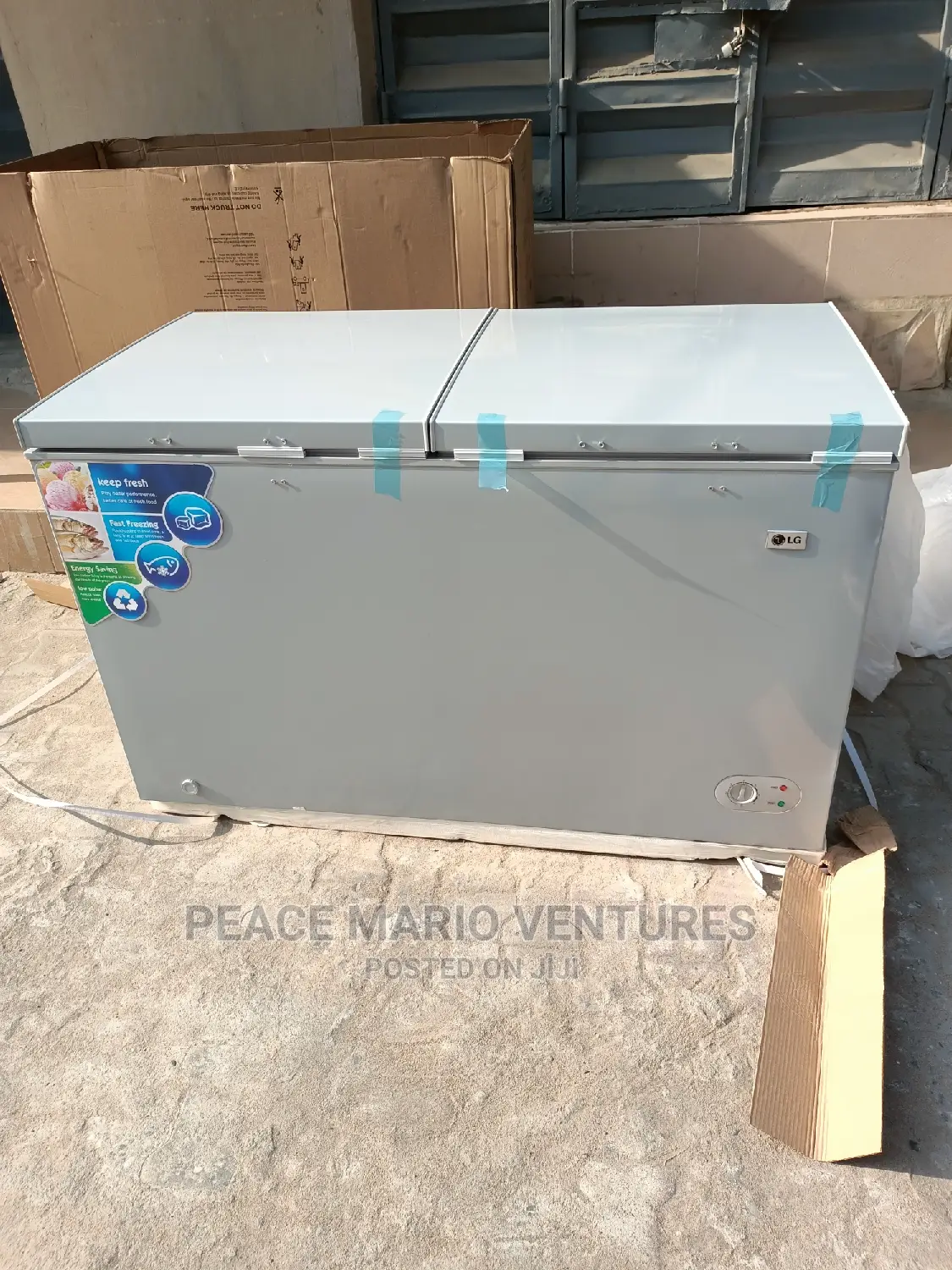 Quality Lg Deep Freezer 455l Double Door With 2years Waranty