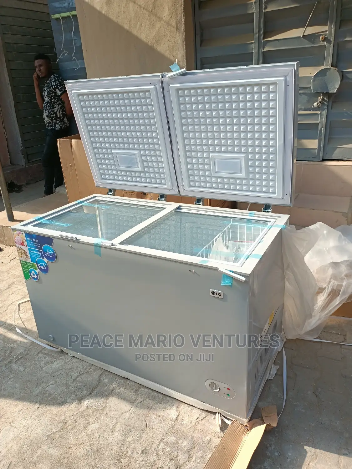 Quality Lg Deep Freezer 455l Double Door With 2years Waranty