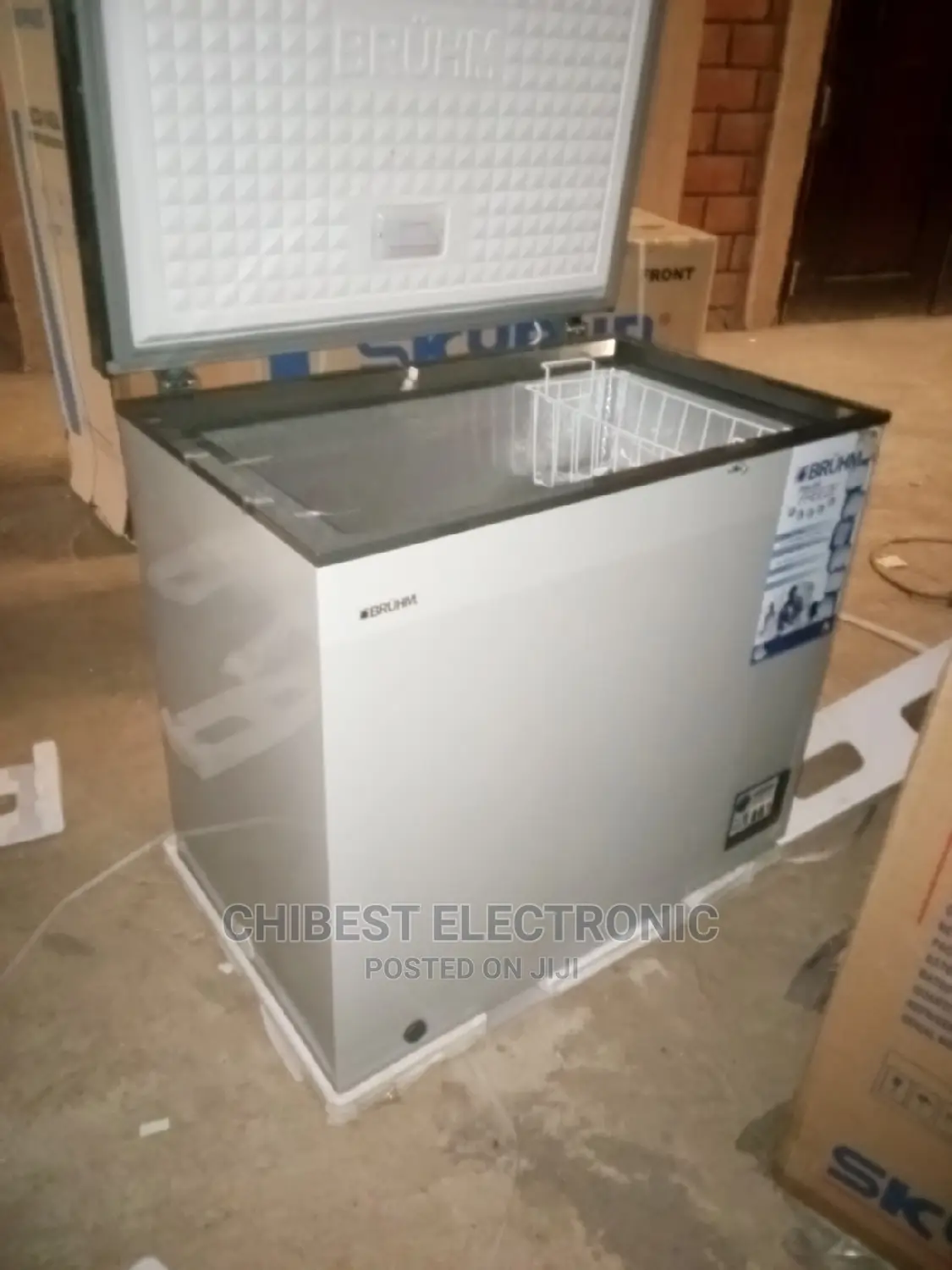 Less Defrosting Frozen Brhum Chest Freezer 200mw