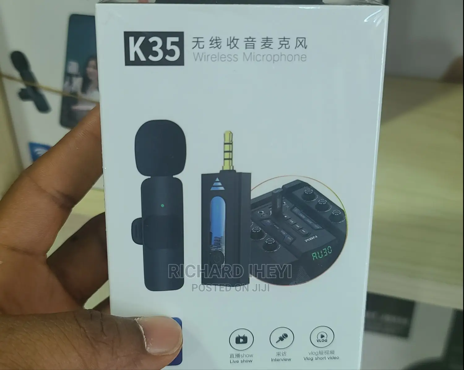 Tiny Lavalier Wireless Microphone