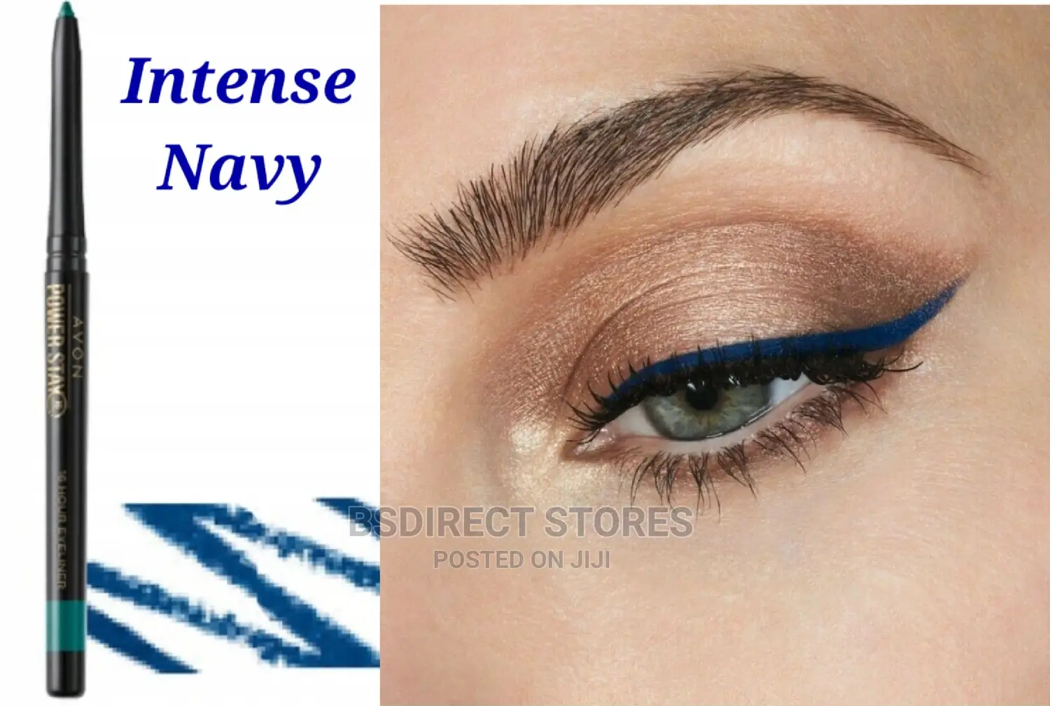 Avon Power Stay Intense Navy Glimmerstick Glamorous Eyeliner