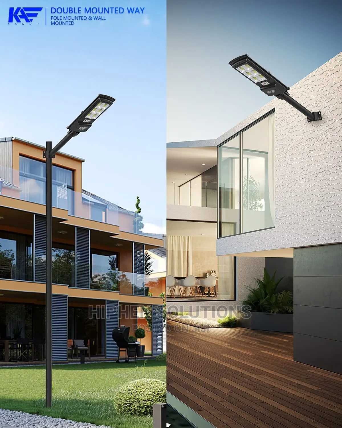 Affordable Solar Flood Street Light