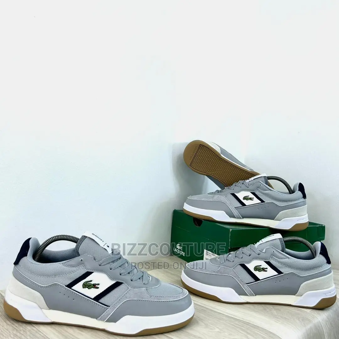 Original LACOSTE Partner Piste Grey Available in Store