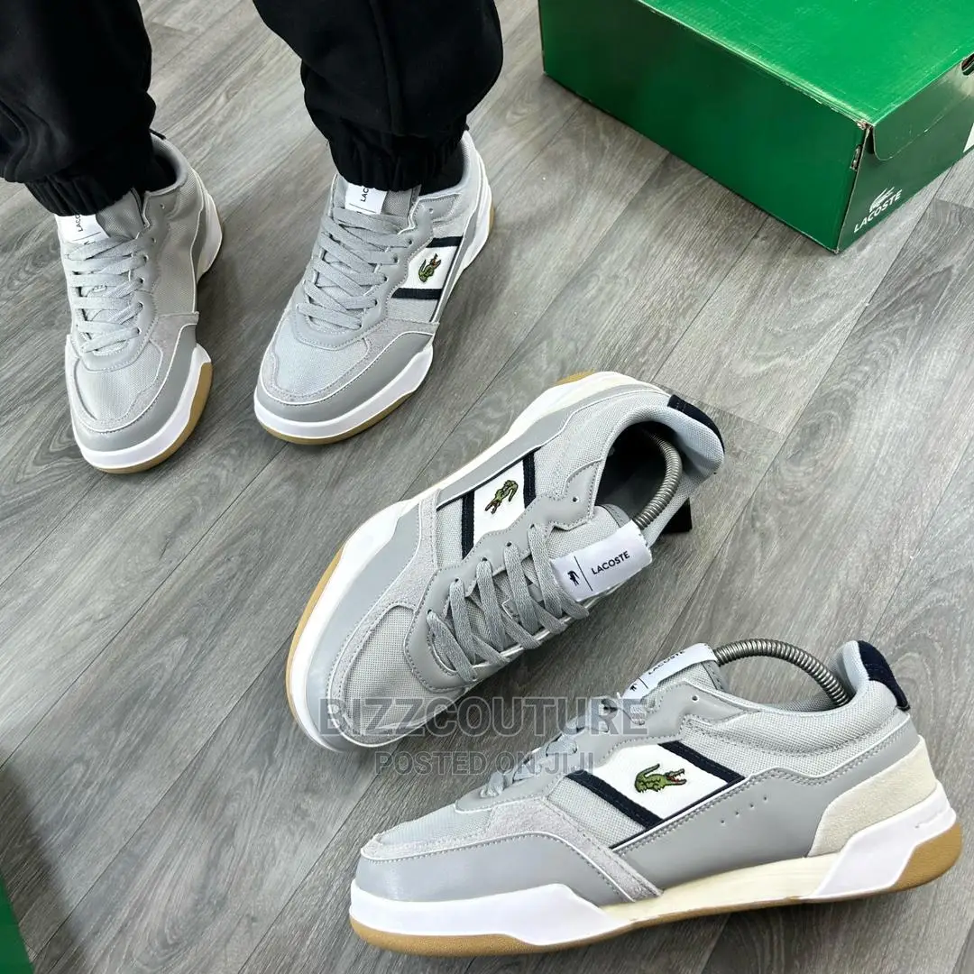 Original LACOSTE Partner Piste Grey Available in Store